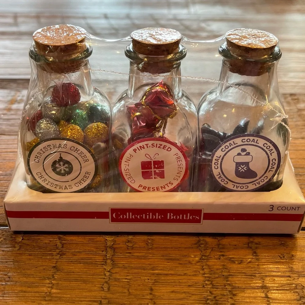 Target 🎯 Bullseye Collectible Christmas Bottles